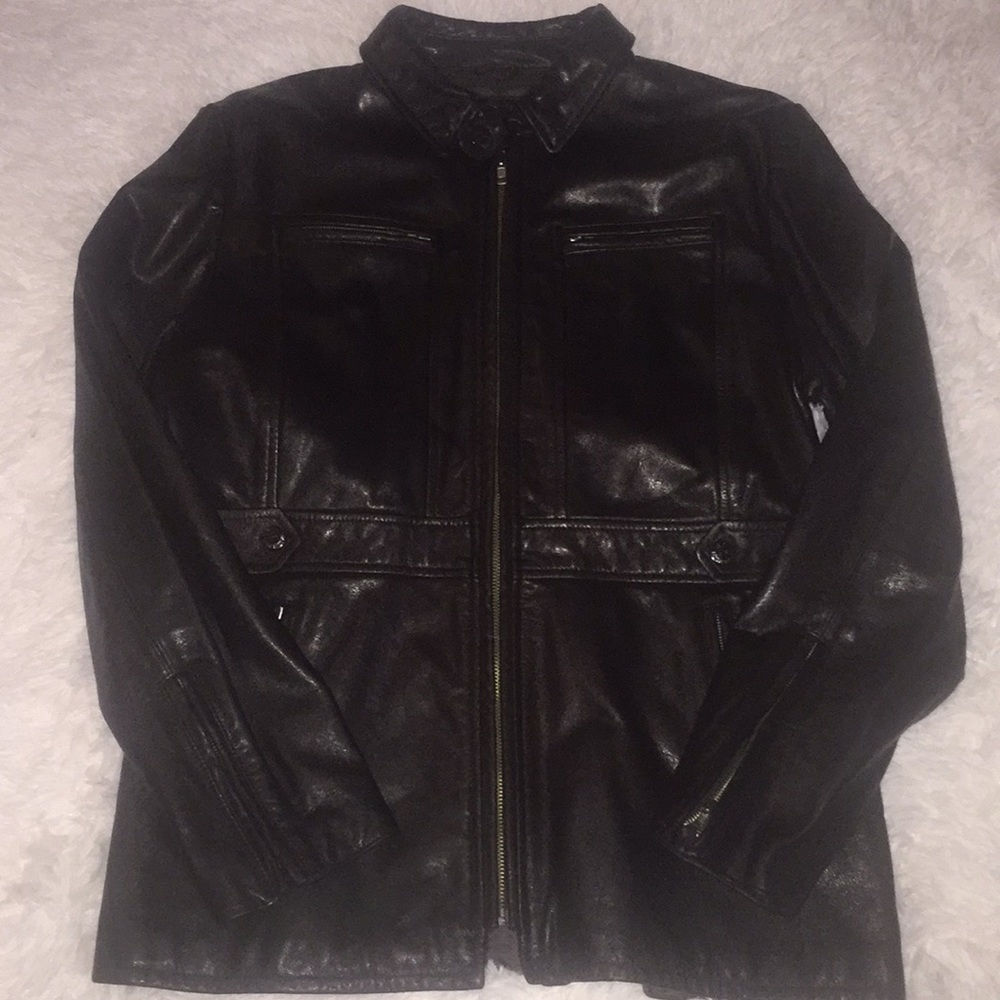 Banana Republic leather jacket